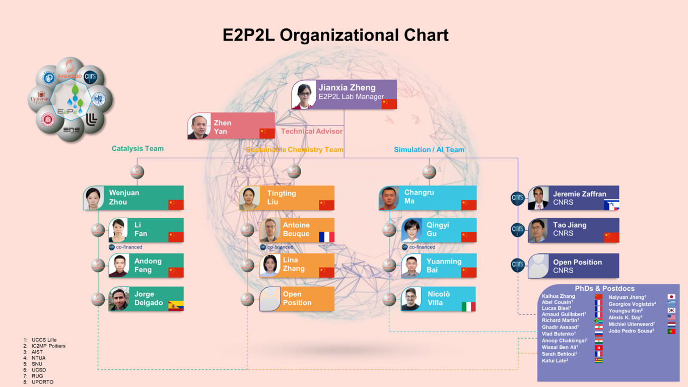 2024 e2p2l organizational chart
